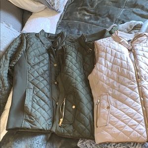 1 jacket 2 vest